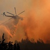 Pożar szaleje 40 km od Aten