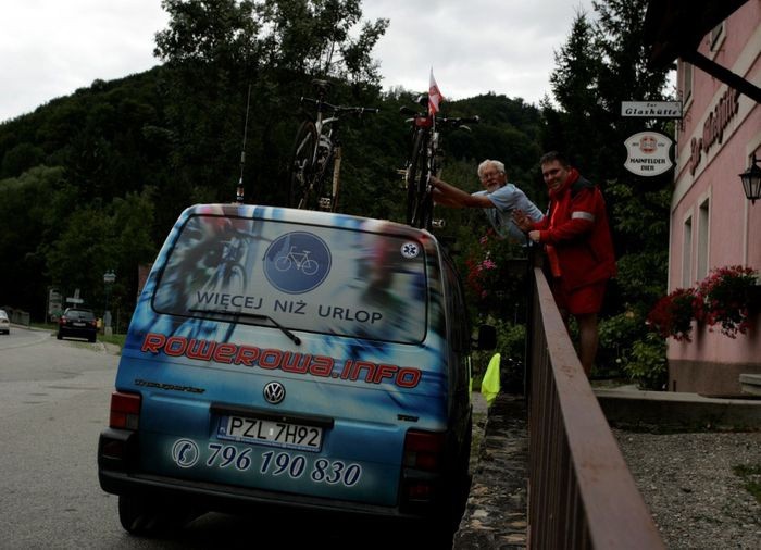 Koszalińska pielgrzymka rowerowa jedzie przez Alpy