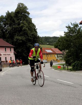 Koszalińska pielgrzymka rowerowa jedzie przez Alpy