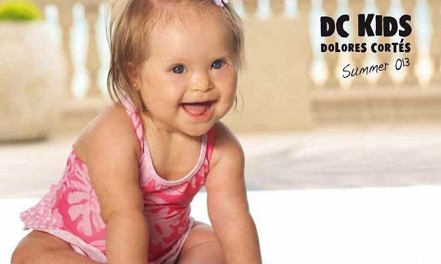 Dziewczynka z Downem w reklamie
