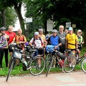 Zdjęcie z pobytu grupy w Biskupcu, w ubiegłym roku