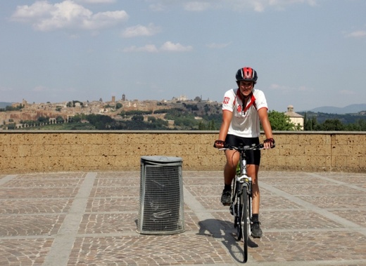 Rowerzyści znad Bałtyku w Watykanie