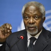 Kofi Annan rezygnuje ze stanowiska wysłannika do Syrii 