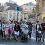 Wymarsz Warszawskiej Akademickiej Pielgrzymki Metropolitalnej na Jasna Górę