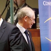 Drogi unijnych przywódców rozchodzą się coraz bardziej. Na zdjęciu Herman van Rompuy i David Cameron  – szef Rady Europejskiej i brytyjski premier reprezentują odmienne wizje integracji. 