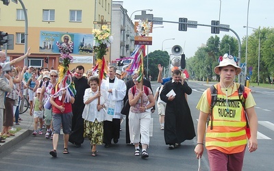 Wymarsz stalowowolskich pielgrzymów