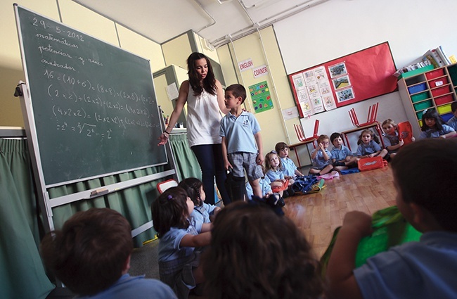 W szkole Virgen de Gracia po katolicku wychowuje się dzieci od przedszkola do końca liceum 