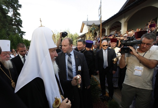 Patriarcha Cyryl na Świętej Górze Grabarce