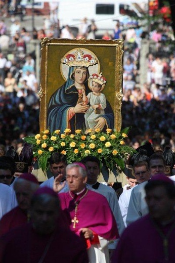 Pielgrzymka kobiet do Piekar Śląskich 19.08.2012