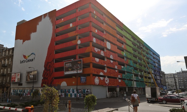 Malowany parking