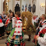 Dożynki w parafii katedralnej w Łowiczu