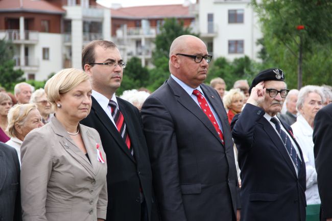 Pomnik już poświęcony