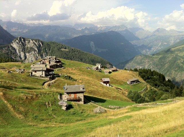 Piasci - gdzieś w Dolomitach