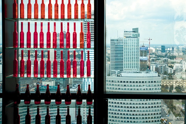 Panorama Bar na szczycie hotelu Marriott