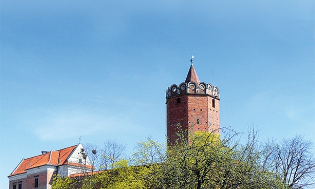 W królewskim zamku w Łęczycy obecnie mieści się muzeum