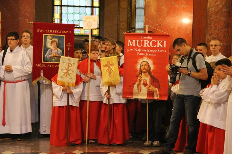 Ministranci w Piekarach Śląskich