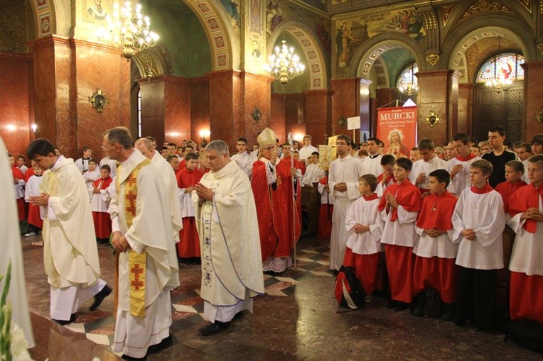 Ministranci w Piekarach Śląskich