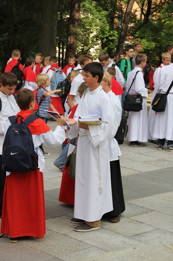 Ministranci w Piekarach Śląskich