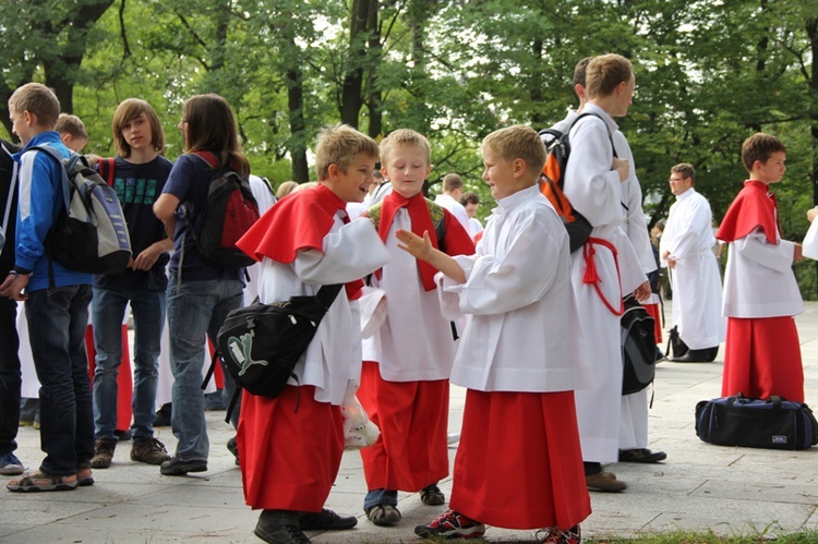 Ministranci w Piekarach Śląskich