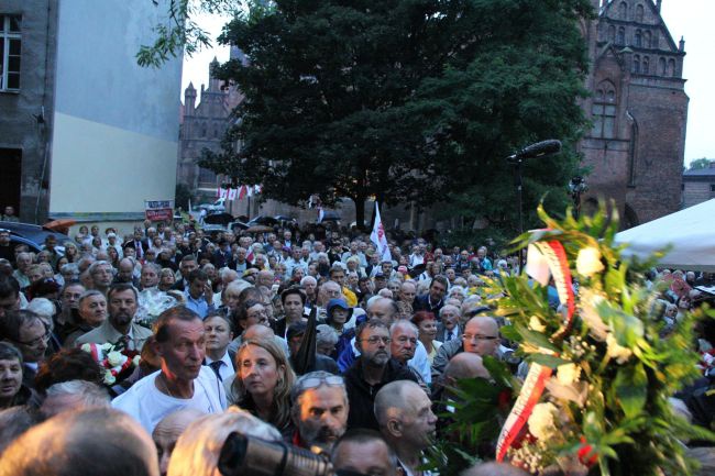 Msza św. w 32. rocznicę podpisania porozumień sierpniowych i powstania NSZZ "Solidarność"