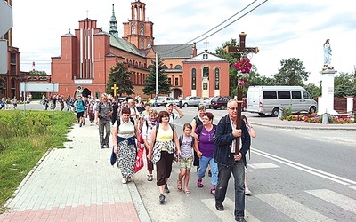 W drodze do radomyskiego sanktuarium