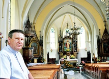 – W ciągu minionych lat wysiłkiem parafian udało się odnowić całą świątynię – mówi ks. Krzysztof Pietras