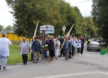 161 piesza pielgrzymka skępska na szlaku