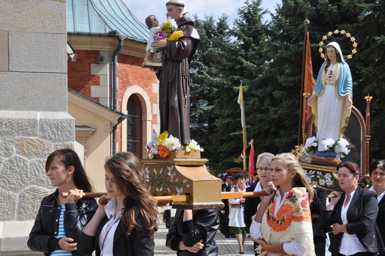 Rozpoczęcie peregrynacji obrazu MB Borzęcińskiej