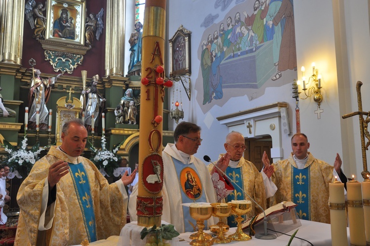 Rozpoczęcie peregrynacji obrazu MB Borzęcińskiej