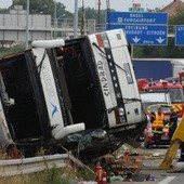 Są zarzuty dla kierowcy autokaru