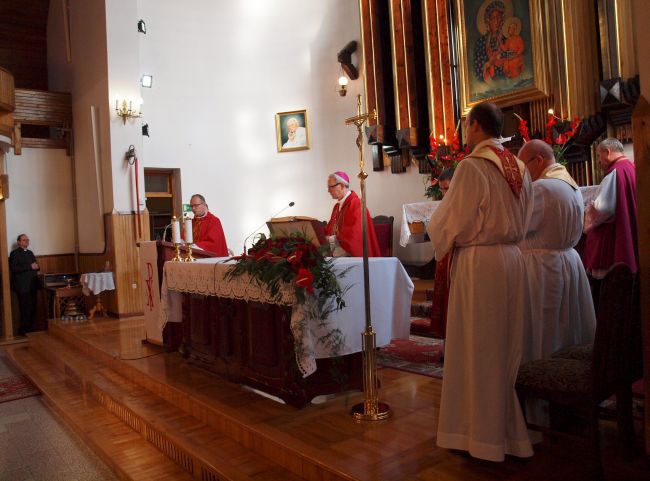 Kopia Całunu Turyńskiego pod Płockiem