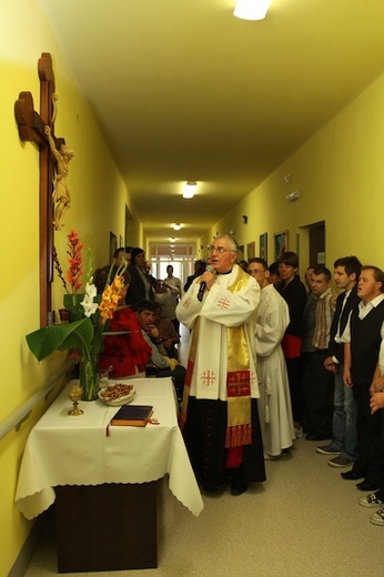 Uroczyste poświęcenie Warsztatu Terapii Zajęciowej