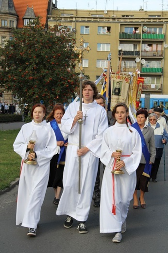 Procesja z relikwiami świętych Doroty i Stanisława