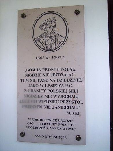 Miano ojca literatury Rej zapewnił sobie poprzez swój program dydaktyczny.