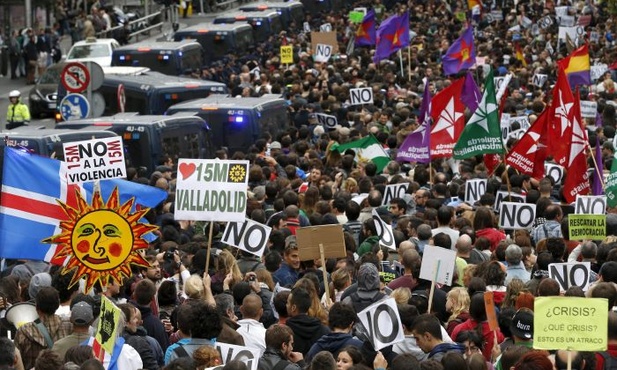 Starcia w Madrycie, ponad 60 rannych 