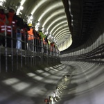 1100 metrów tunelu między rondem Daszyńskiego i ONZ jest gotowe