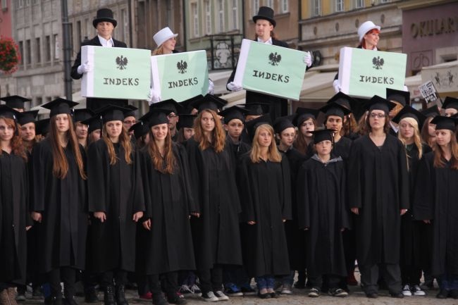 Uroczyste "Gaudeamus igitur" na inaugurację roku akademickiego jest już wrocławską tradycją