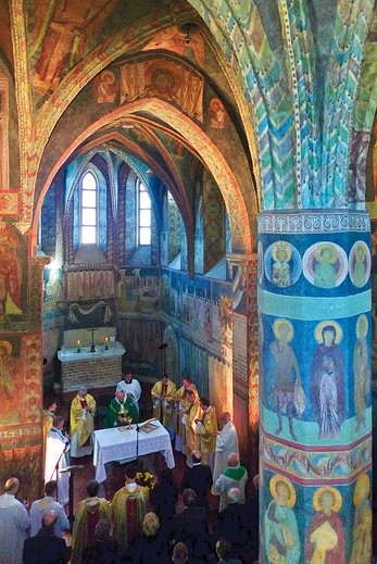  Mszę św. na zakończenie obrad odprawił w kaplicy na Zamku Lubelskim abp Stanisław Budzik