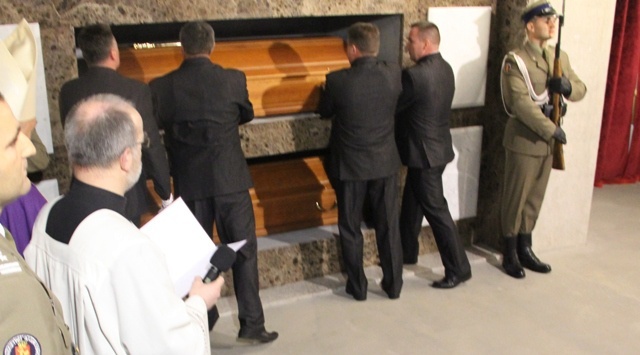 Ceremonia pogrzebowa Korbońskich 