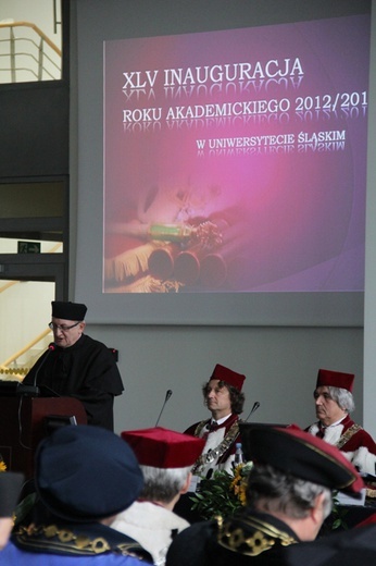 Inaugracja 45. roku akademickiego na Uniwersytecie Śląskim