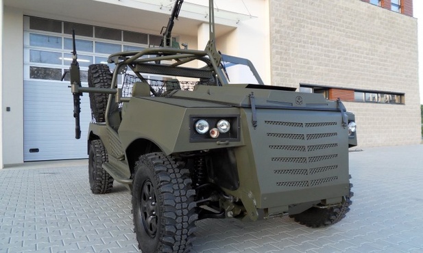 Wyprodukowany w Bielsku-Białej prototyp lekkiego pojazdu uderzeniowego