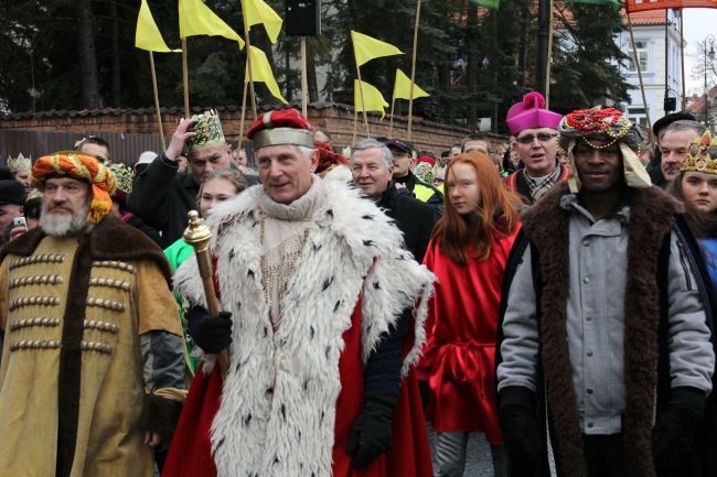 Pierwszy Orszak Trzech Króli w Płocku