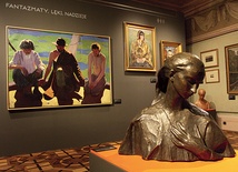W jednej z sal zestawiono rzeźbę Xawerego Dunikowskiego „Madonna” z wielkim malowidłem Zbigniewa Pronaszki „Puste sieci” i wiszącym obok obrazem Jacka Malczewskiego „Ellenai”, gdzie modelką była muza artysty Maria Kinga Balowa