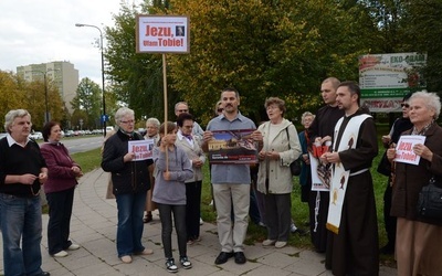 Modlitwa na skrzyżowaniu