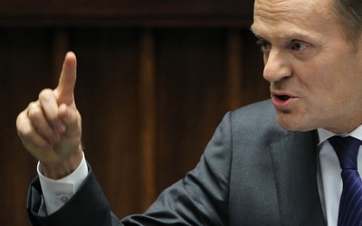 Tusk: Sejm może zdecydować o wysokości odpisu na Kościół