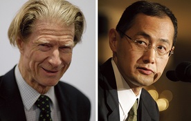 John B. Gurdon i Shinya Yamanaka (z prawej)