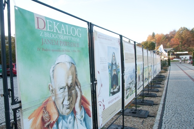 Pomnik Jana Pawła II w Krynicy