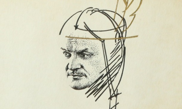 Karykatura pisarza