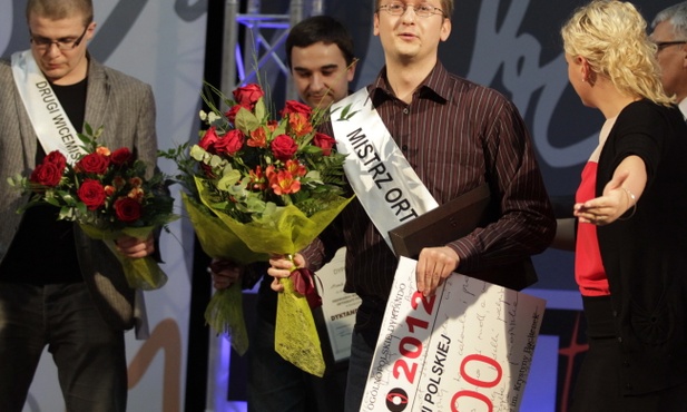 Tegorocznym Mistrzem Ortografii Polskiej został...