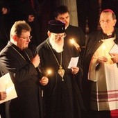 Abp Jeremiasz, abp Henryk Muszyński i bp Jerzy Samiec